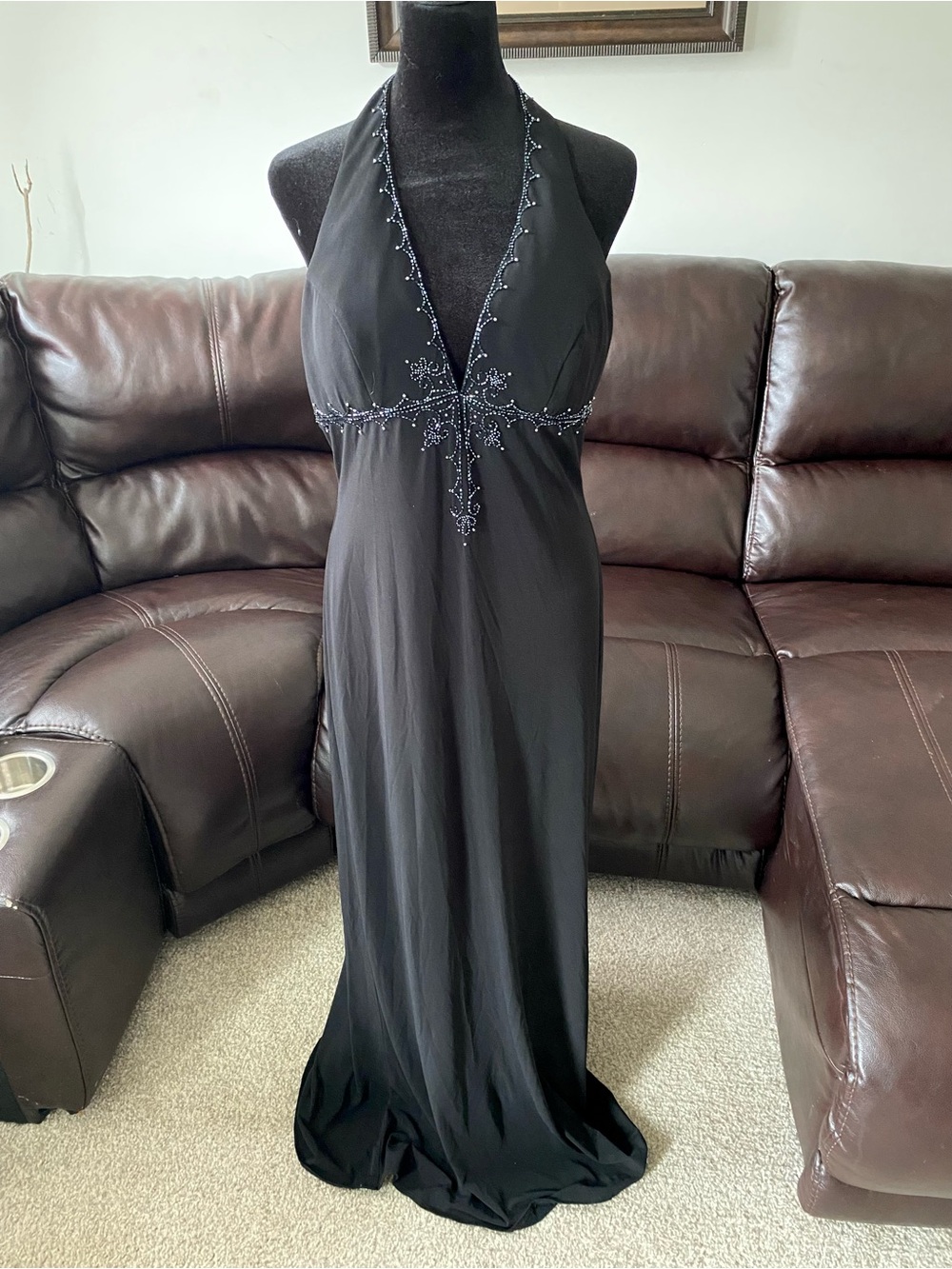 VTG Y2K Whimsigoth Dave and Johnny Laura Ryner Formal Maxi Gown Women’s 11/12